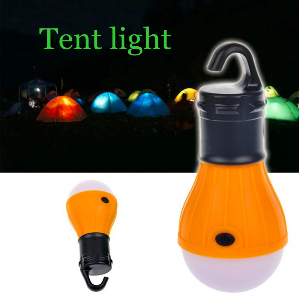 

Mini Portable Lantern Emergency light Bulb battery powered camping outdoor Camping tent accessories Outdoor beach tent light