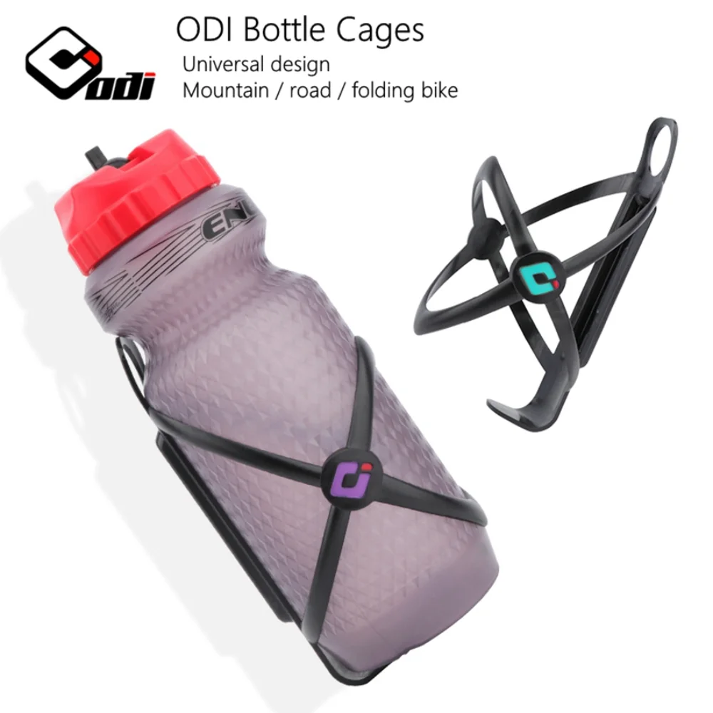 

ODI Bicycle Bottle Cage Mountain Road Folding Bicycle Riding Cup Rack Ultra-Light Pc Contain Carbon Dust 18g Riding Equipment