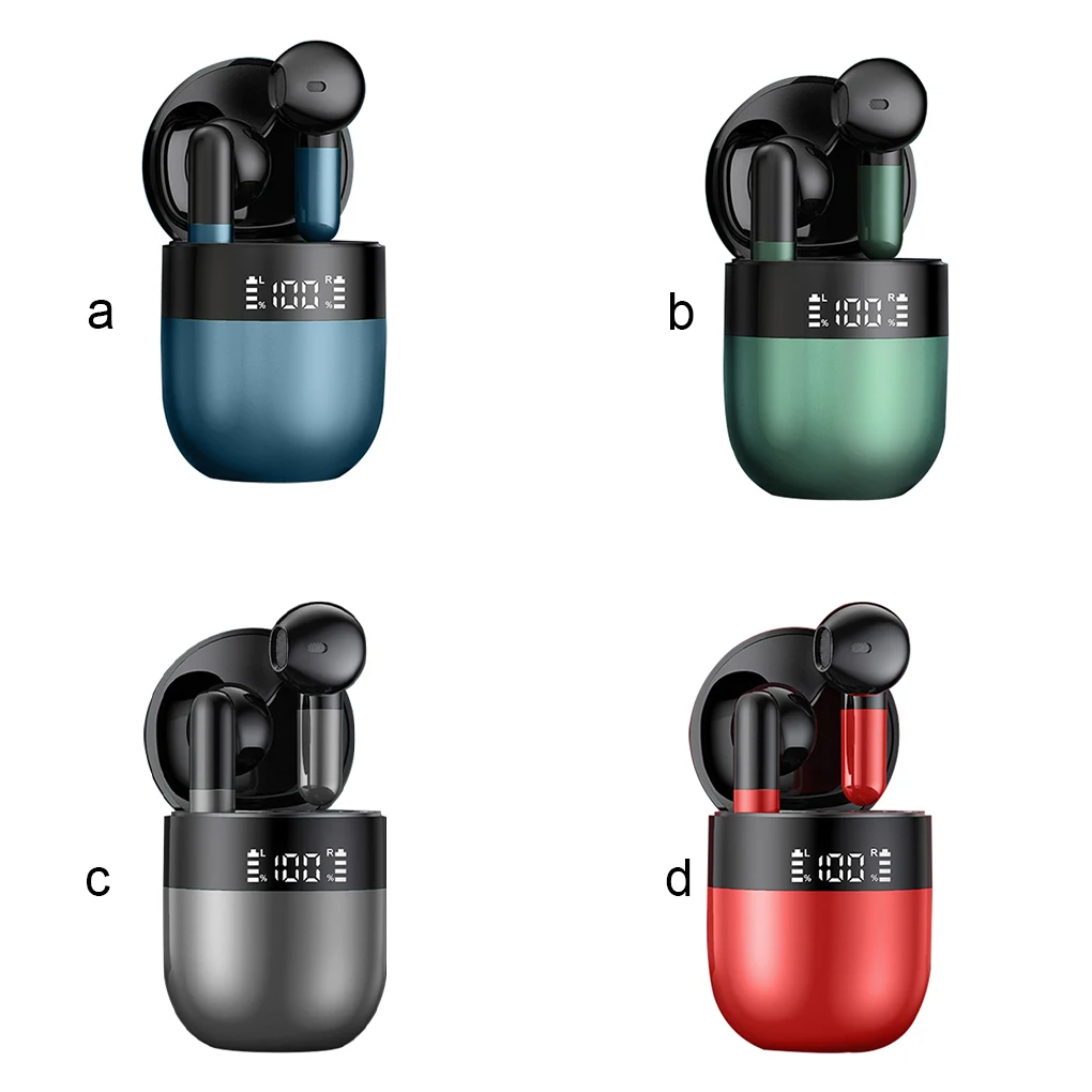 

Bluetooth-Compatible Earbuds Stereo TWS Earphones Workout Headphone