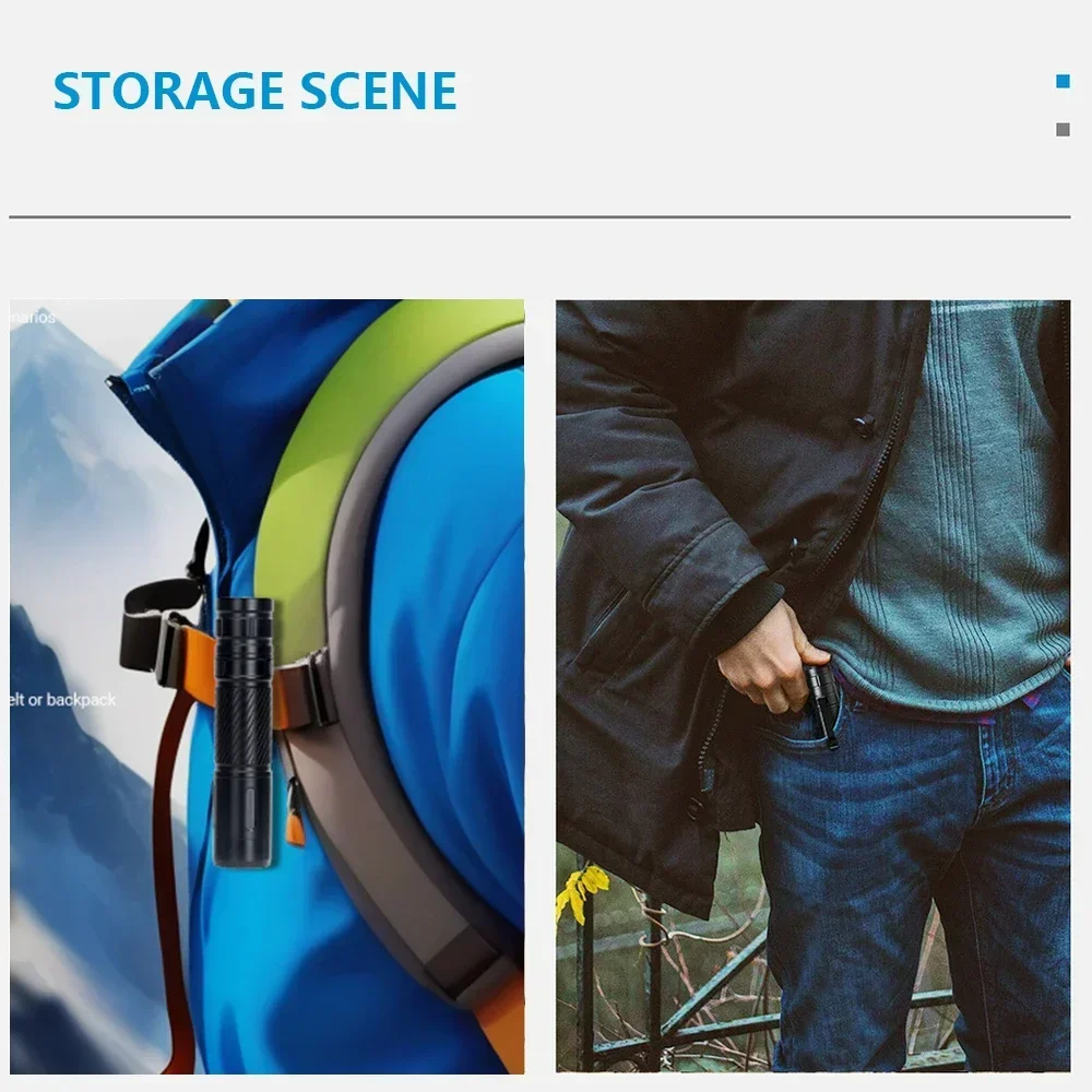 Фонарик 880 люмен перезаряжаемый 1500 мАч встроенный аккумулятор 18650 тактический