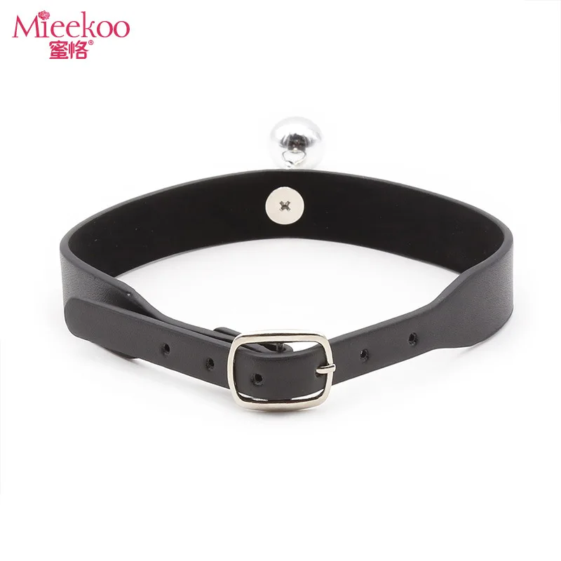 

Mi Ke Fun Collar Women's PU Leather Bell Neck Ring Dark Rock Punk Necklace SM Neck Ring Accessories