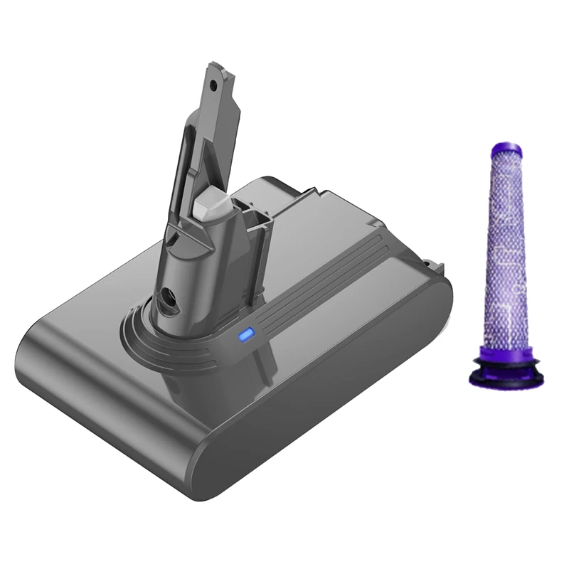 

21.6V V7 Battery Adapter+Pre-Filter For Dyson V7 FLUFFY V7 Animal V7 Pro Vacuum Cleaner Accessories