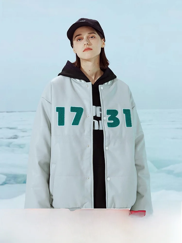 Suamoment Scratch 73 вышитая куртка из искусственной кожи на хлопковой подкладке