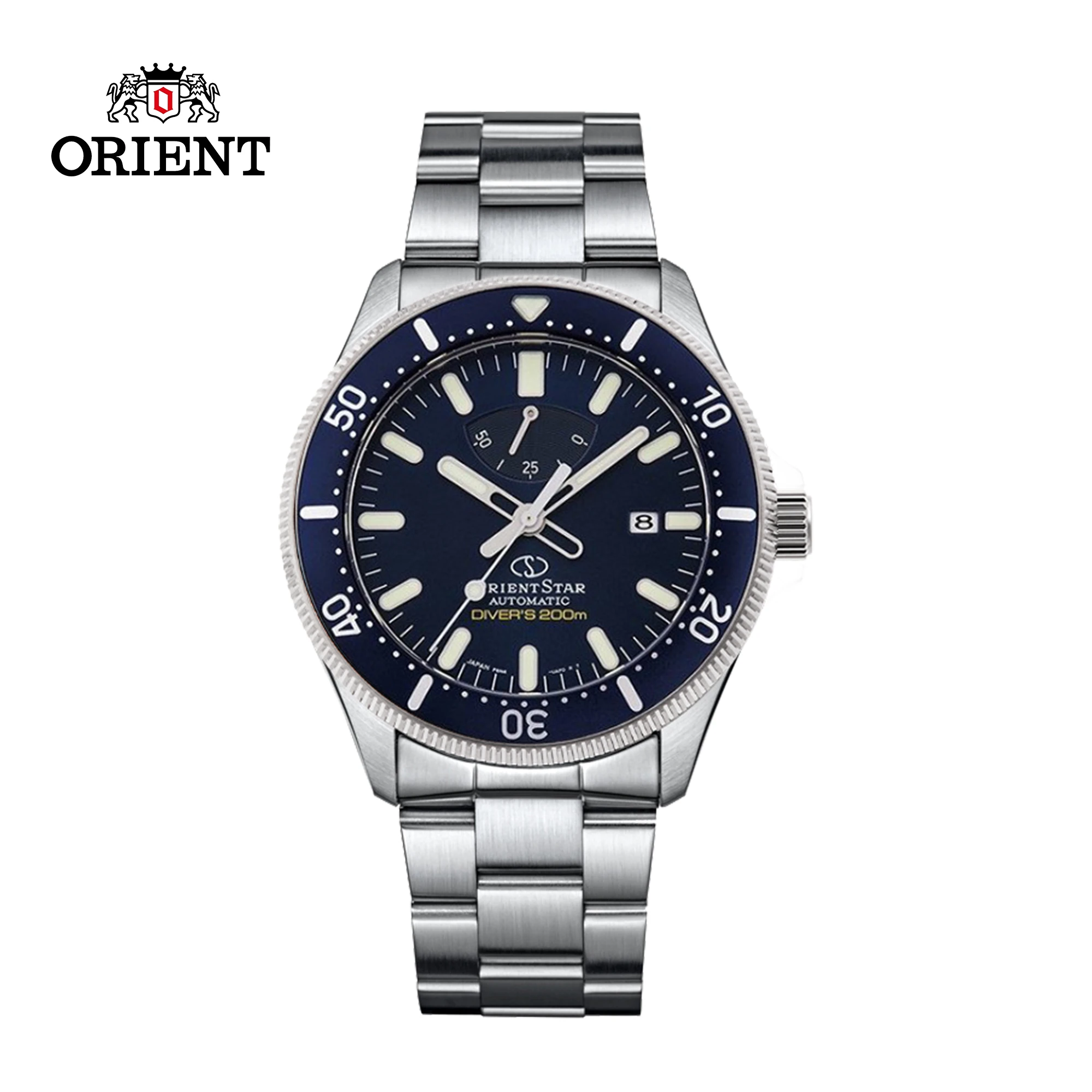 

ORIENT STAR 20Bar Professional Diving Watch, Japanese 44mm Sapphire Crystal Dial Watch for Men with Power Display /RA-AU03