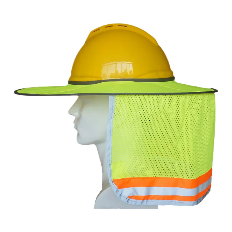 

Summer Hard Hat Neck Shield Sun Shade Helmet Neck Shield Reflective Protection Prevent Sunburn for Construction Workers