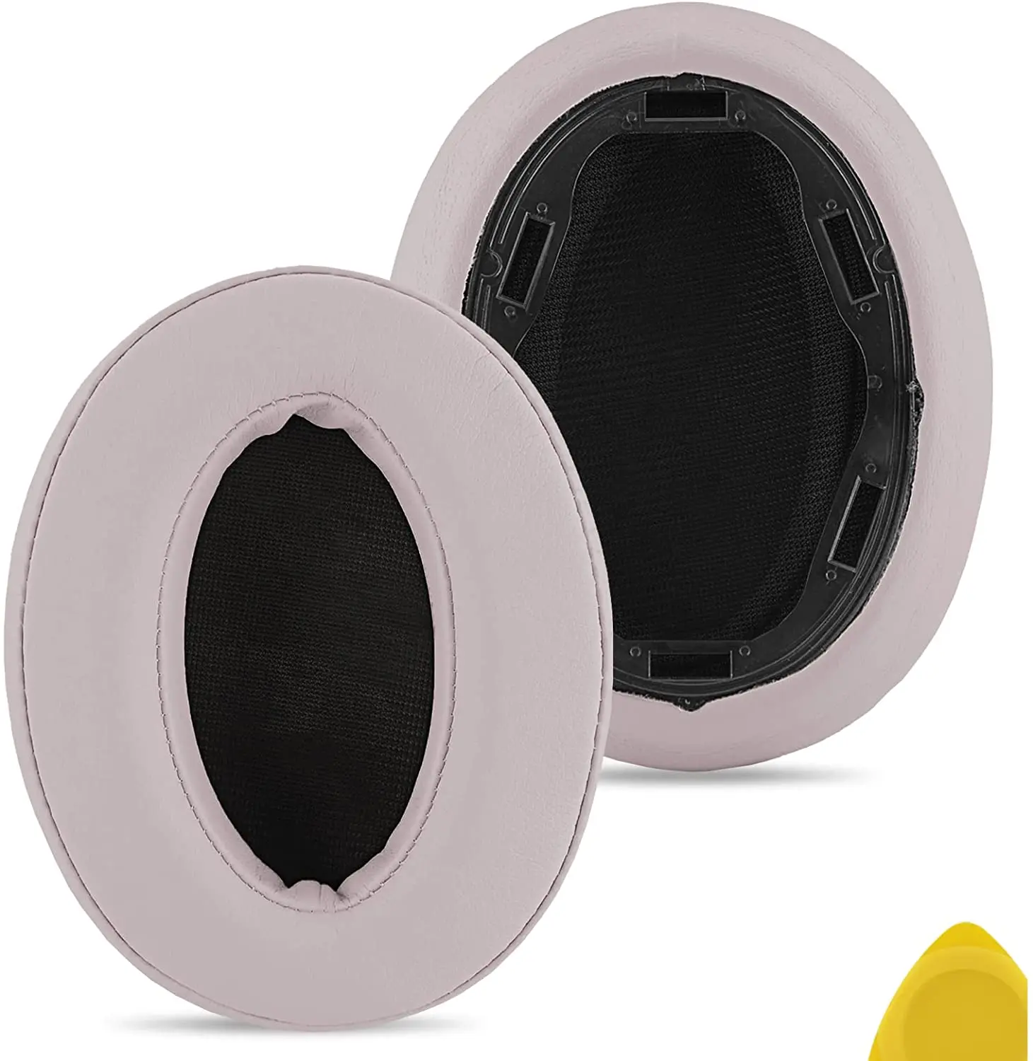 

Geekria QuickFit Protein Leather Replacement Ear Pads for Sony WH-H910N Wireless Noise-Canceling Headphones Ear Cushions,
