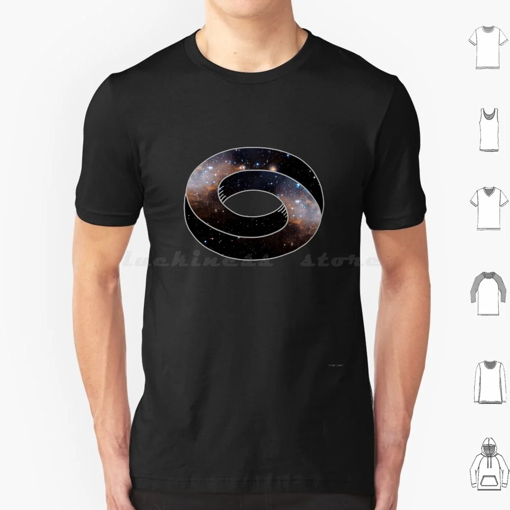 

Футболка The Universe Cycle 6Xl, хлопковая крутая футболка, космическая Вселенная, звезды, космос, жизнь, Mobius, иллюзия оптики