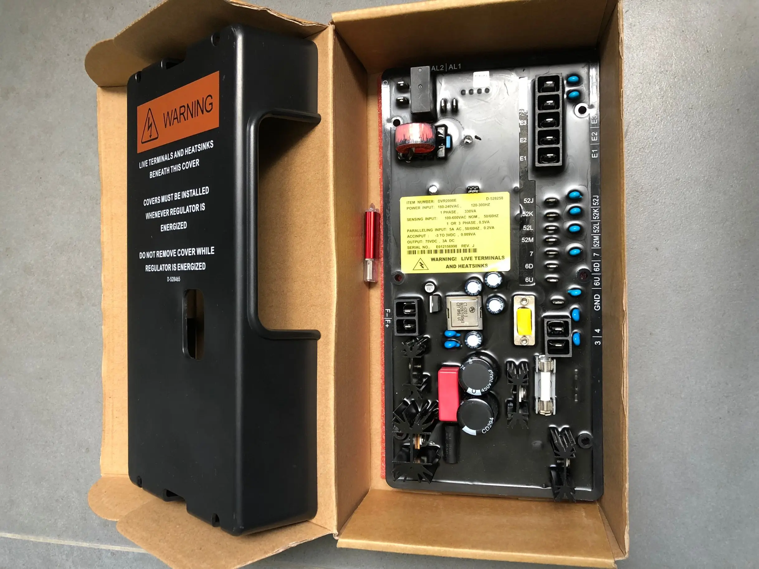 Aksesoris Genset Penstabil Регулятор Tegangan Otomatis Генератор переменного тока AVR DVR2000E BE2000E