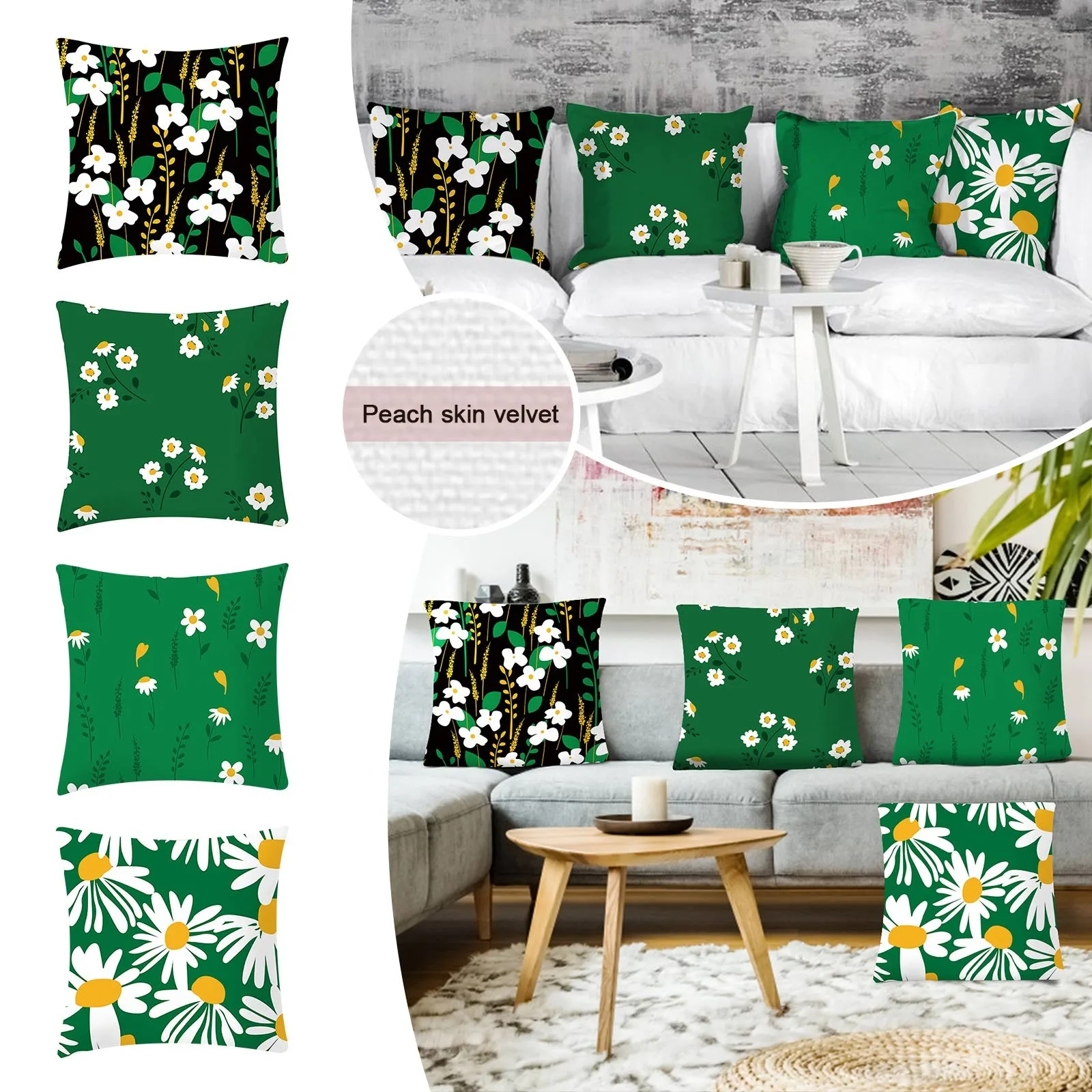 

Наволочка, Современная наволочка, декоративные уличные льняные квадратные хлопковые наволочки, стандартный размер, Наволочка на молнии