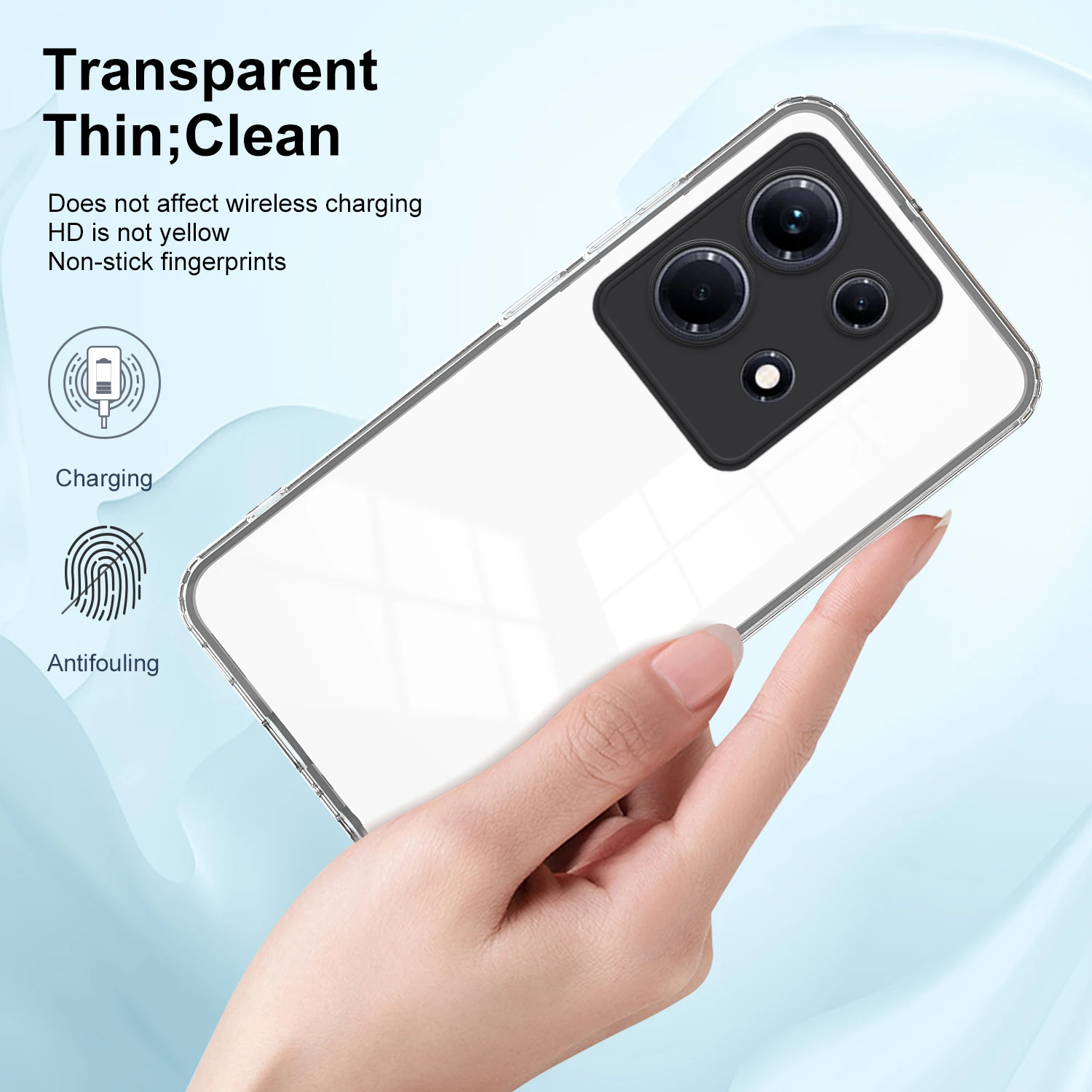 3 в 1 прозрачная рамка для телефона Infinix Note 30 4G Note30 Силиконовая Защитная крышка