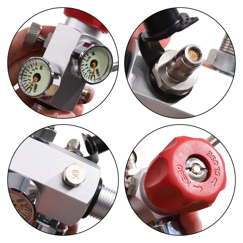 5/8-18UNF или M18*1 5 7/8-14UNF Наполнительная станция для пейнтбола Пейнтбольный клапан