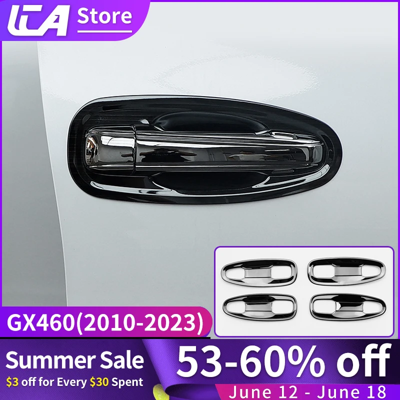 

Exterior Handle Stickers For Lexus GX460 GX 460 2010-2022 2021 2020 Appearance Upgrade Decorative Accessories Molding Styling