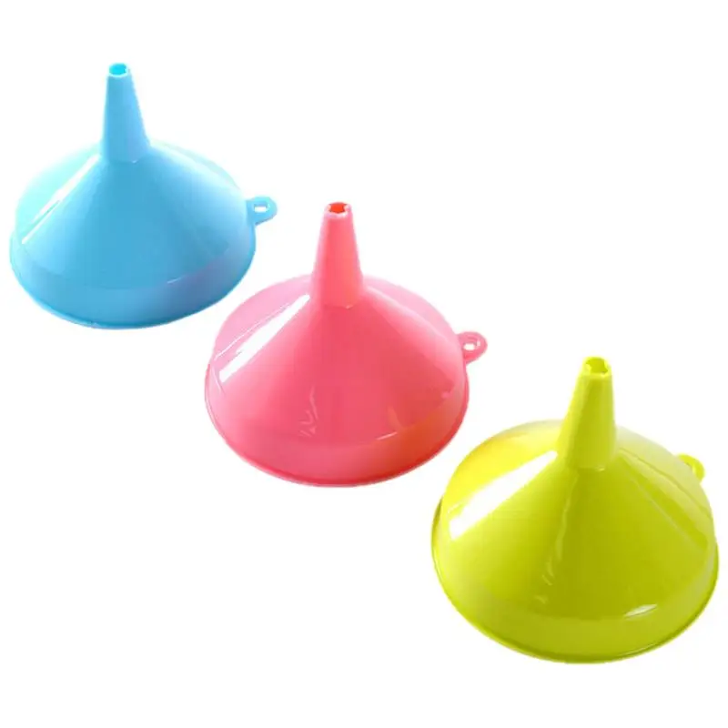 

3pcs Kitchen Funnel Tools Multi-function Oil Funnels Liquid Funnels Home Funnels