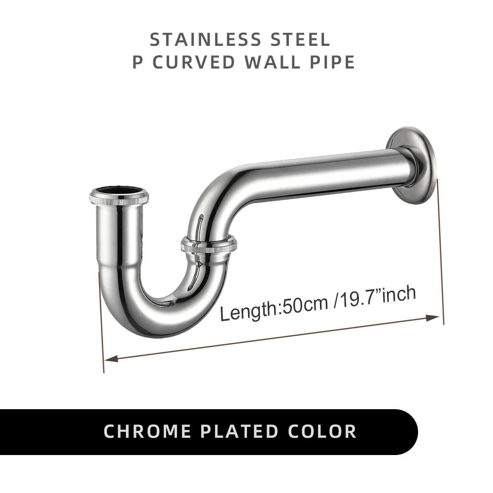 

Античная P-образная ловушка для бутылок из латуни