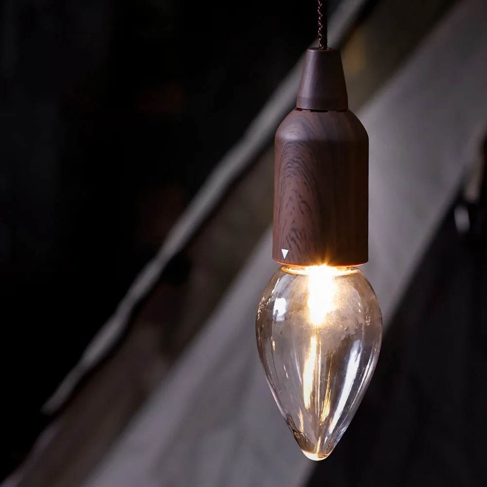 

Винтажная лампа для кемпинга, портативная декоративная Подвесная лампа, USB-зарядка 80 лм для наружного освещения барбекю