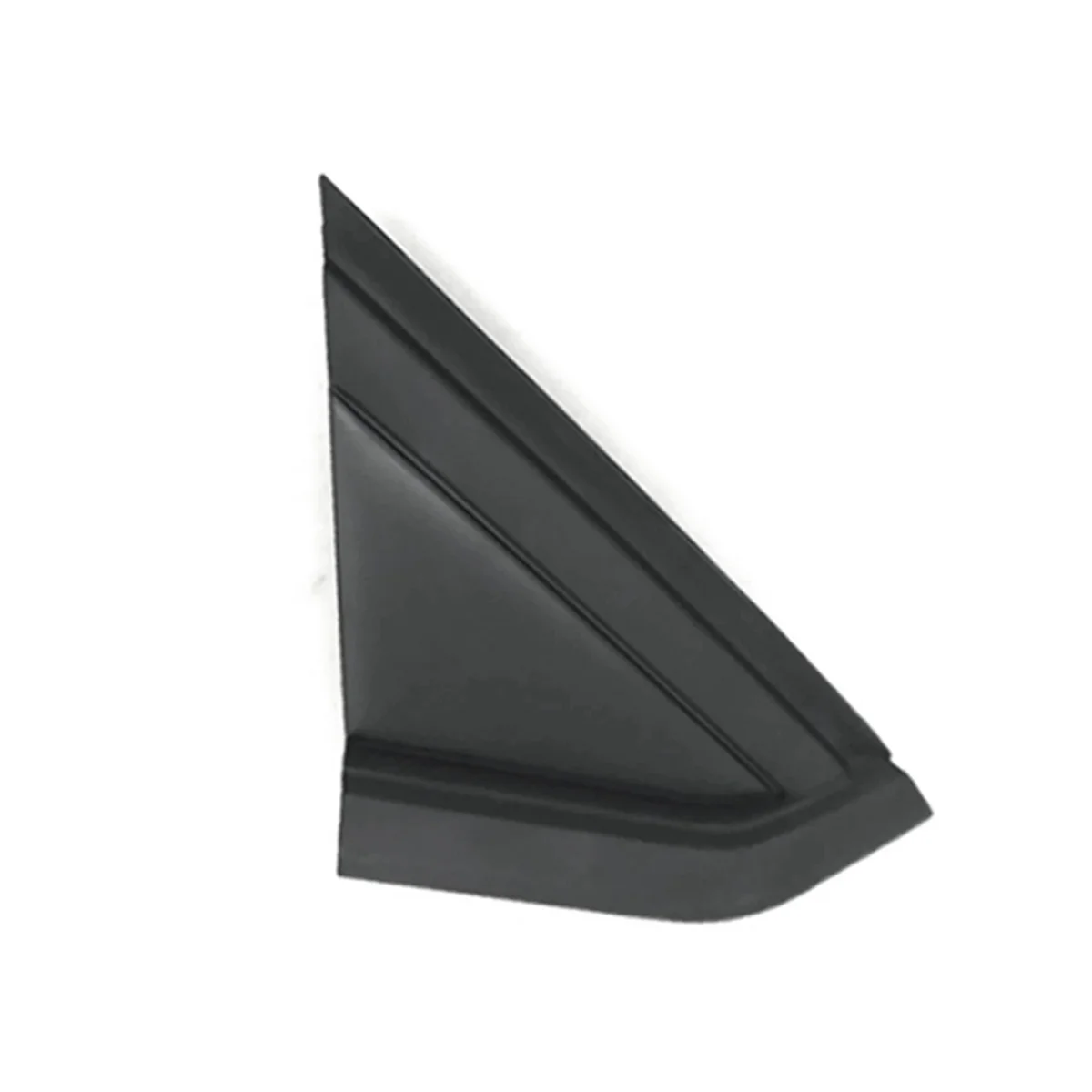 Автомобильная Черная передняя треугольная панель для переднего стекла