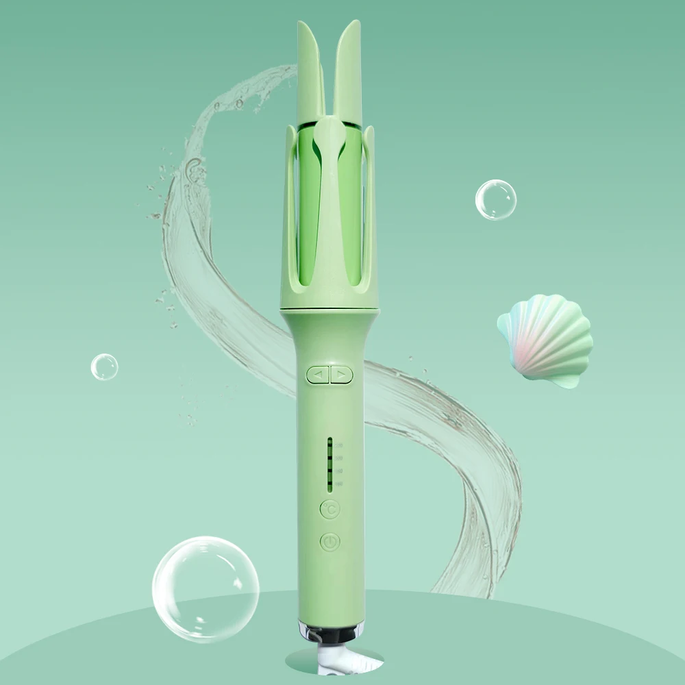 Автоматические Щипцы Для Завивки Волос 32 Мм Вращающийся Анионовый Электрический