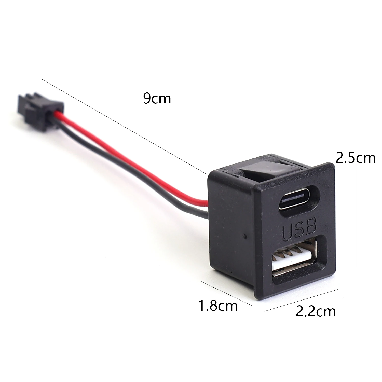 

Розетка USB 5V3A