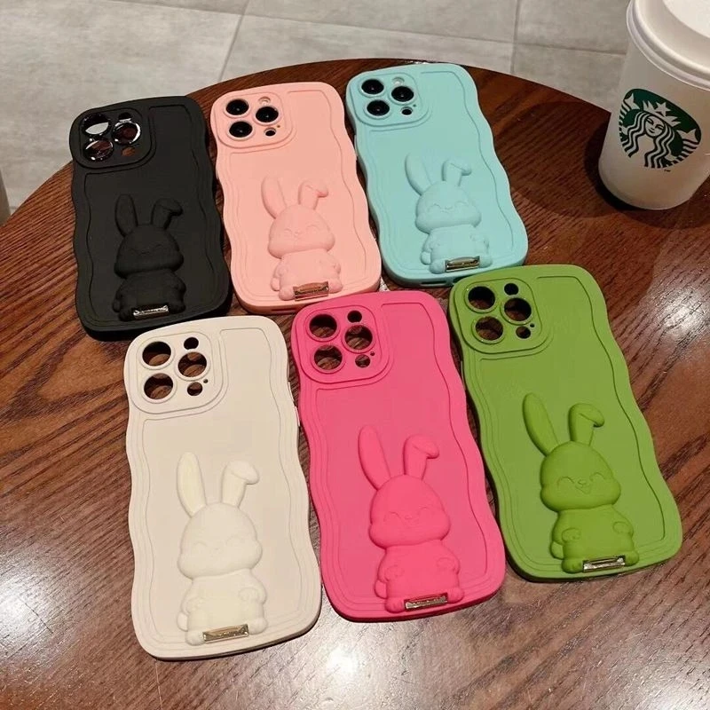 Чехол для телефона с кроликом волнистый чехол Samsung Galaxy F62 M62 M13 M23 5G M22 M32 M42 M31 M21 M01 M11