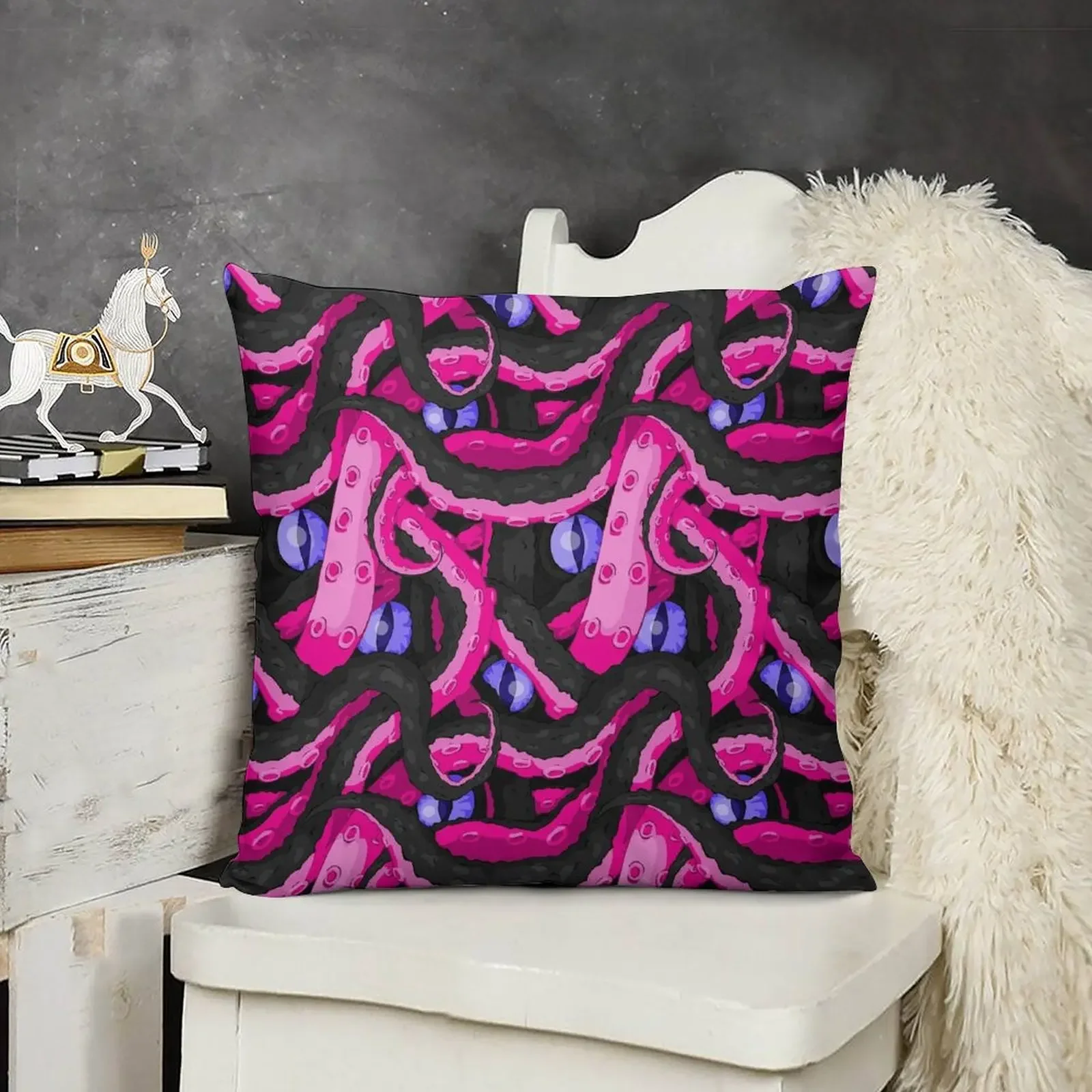 Суккуб щупальца декоративная подушка Рождественские декоративные подушки Чехлы