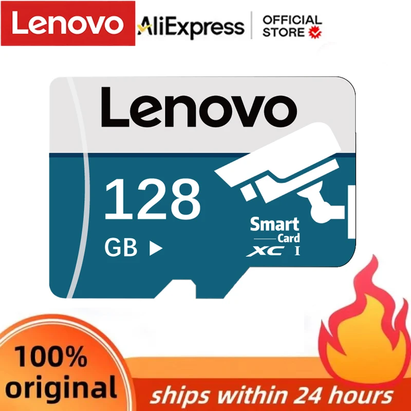 Высокоскоростная карта памяти Lenovo Micro TF SD 2 ТБ 128 ГБ 64 записывающее устройство для