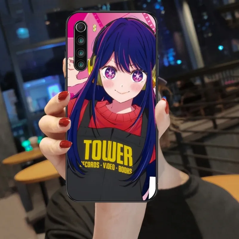 Oshinoko AI Hoshino аниме чехол для телефона Xiaomi Mi 13 12 12S 12T 11T 10T 9T Lite Pro Ultra Poco F3 F4 F5 X4 GT черный