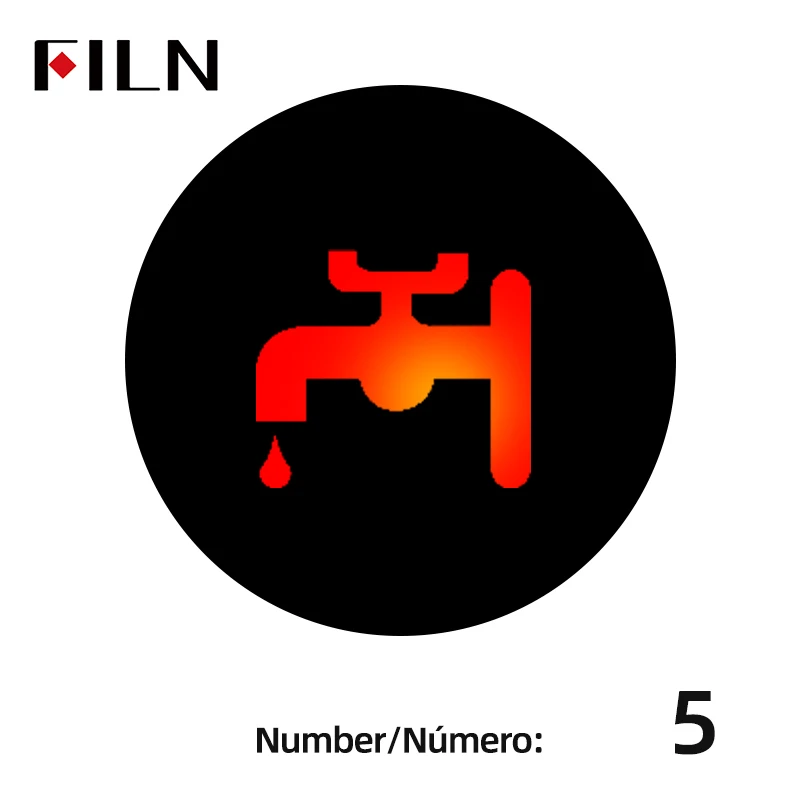 

FILN 12 В 24 В Светодиодный контрольный свет Металлический индикатор 8 мм 10 мм 12 мм 14 мм 16 мм с символом проводов для приборной панели автомобиля Грузовик Приборная конструкция