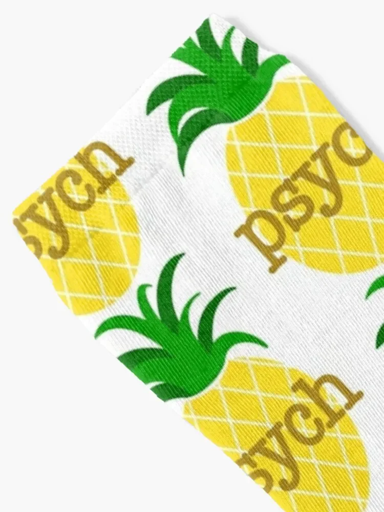 Psych носки с ананасами свободные походные туфли для девушек и мужчин