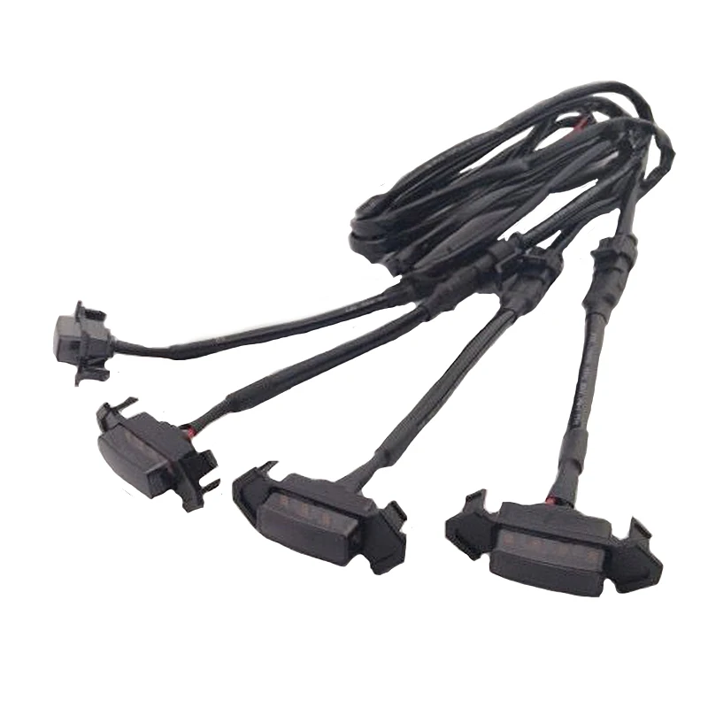 Трехцветная эмблема HVLMHA для Toyota Tacoma 4runner Tundra прочный пластиковый дневной свет