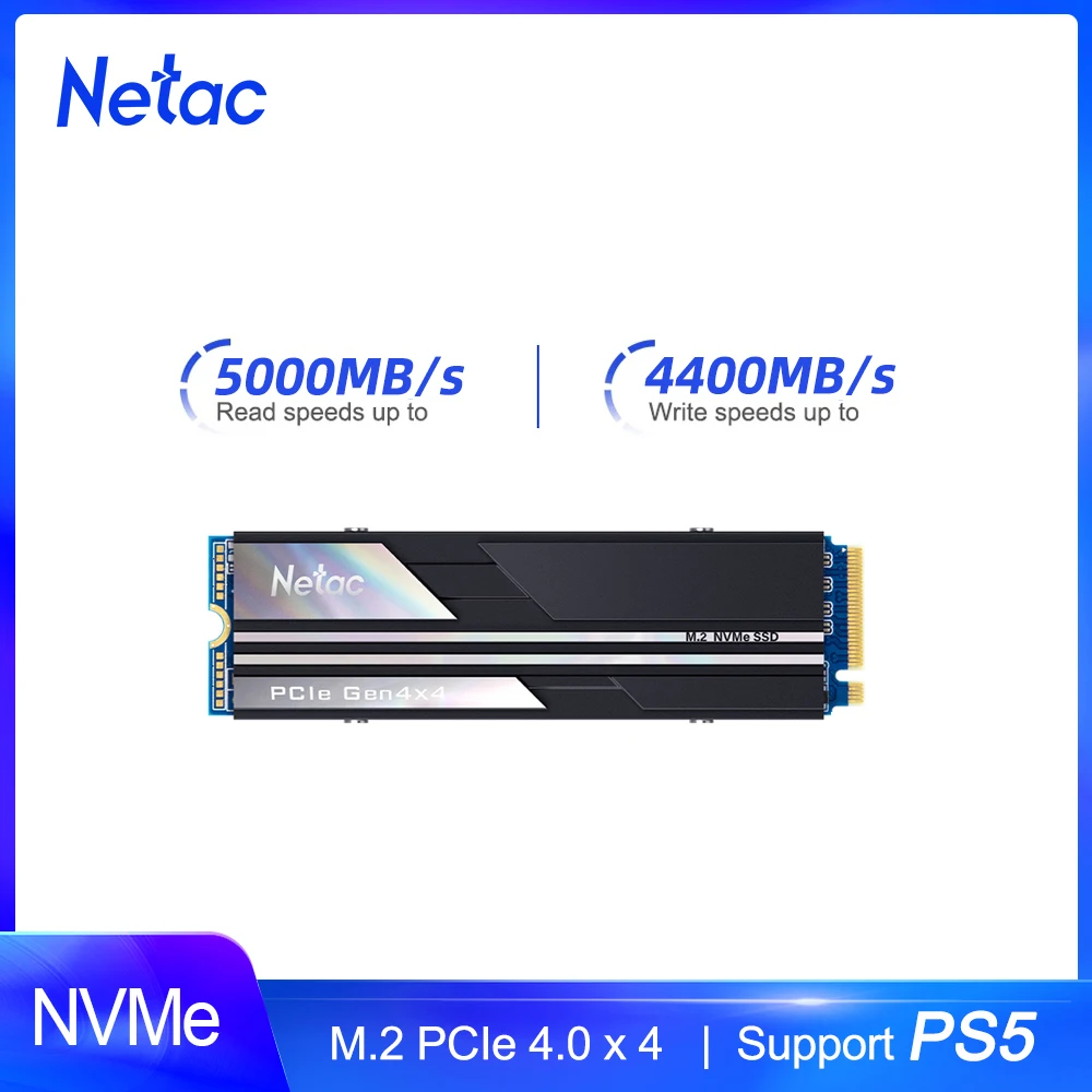 SSD-накопитель Netac NV7000 1 ТБ M.2 PCIe 4 0x4 NVMe 7200 |