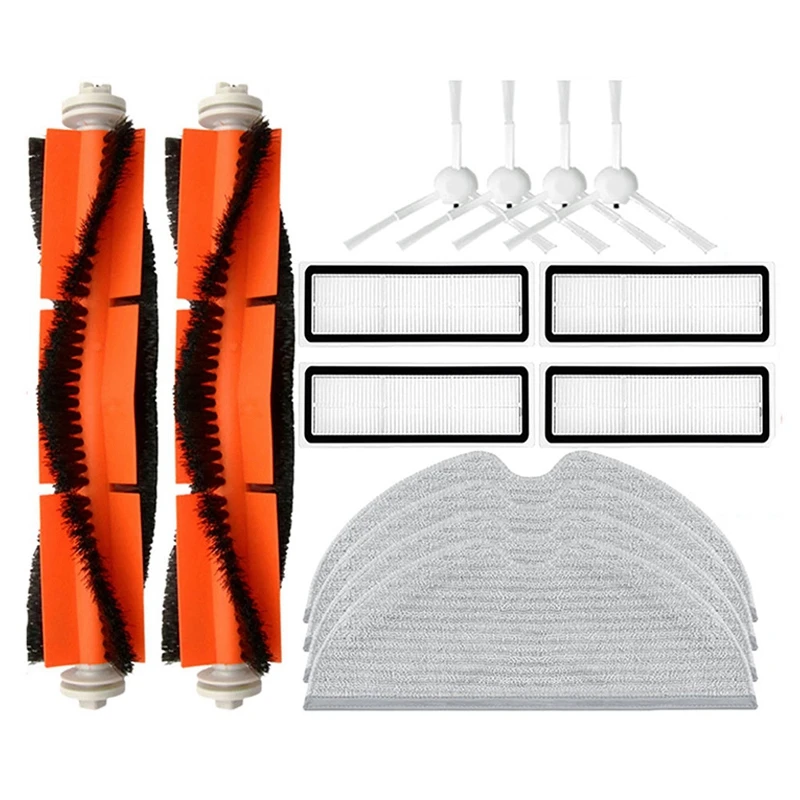 

Hepa Filter Main Side Brush Mop Cloths For Xiaomi Dreame Bot D9 Max / D9 Mistral Robotic Vacuum Cleaner Spare Parts
