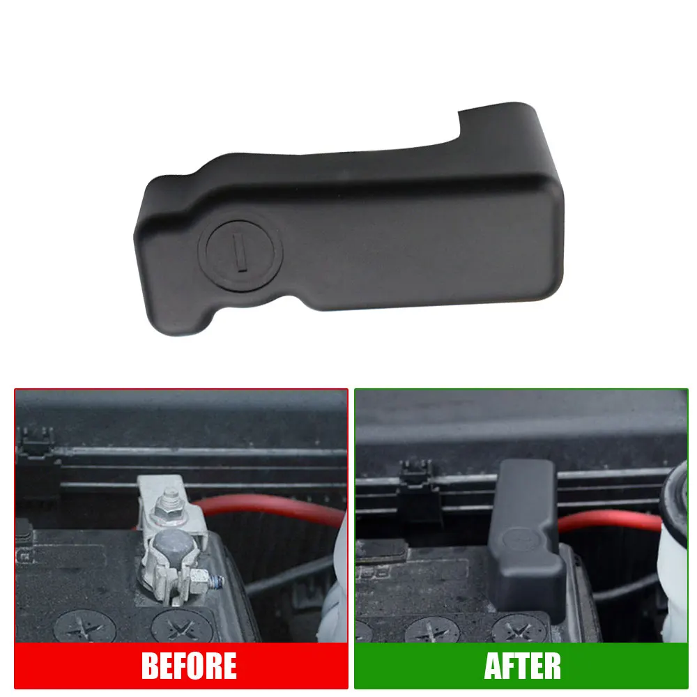 

Car Cover Cap Battery Protection Cover ABS Battery Negative Protective forToyota Vios Yaris Land Cruiser 200 FJ200 2006-2013