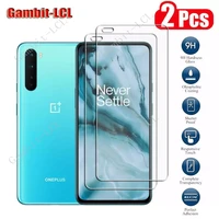 2pcs original protection tempered glass for oneplus nord 6 44 1nord ac2001 ac2003 screen protective protector cover f
