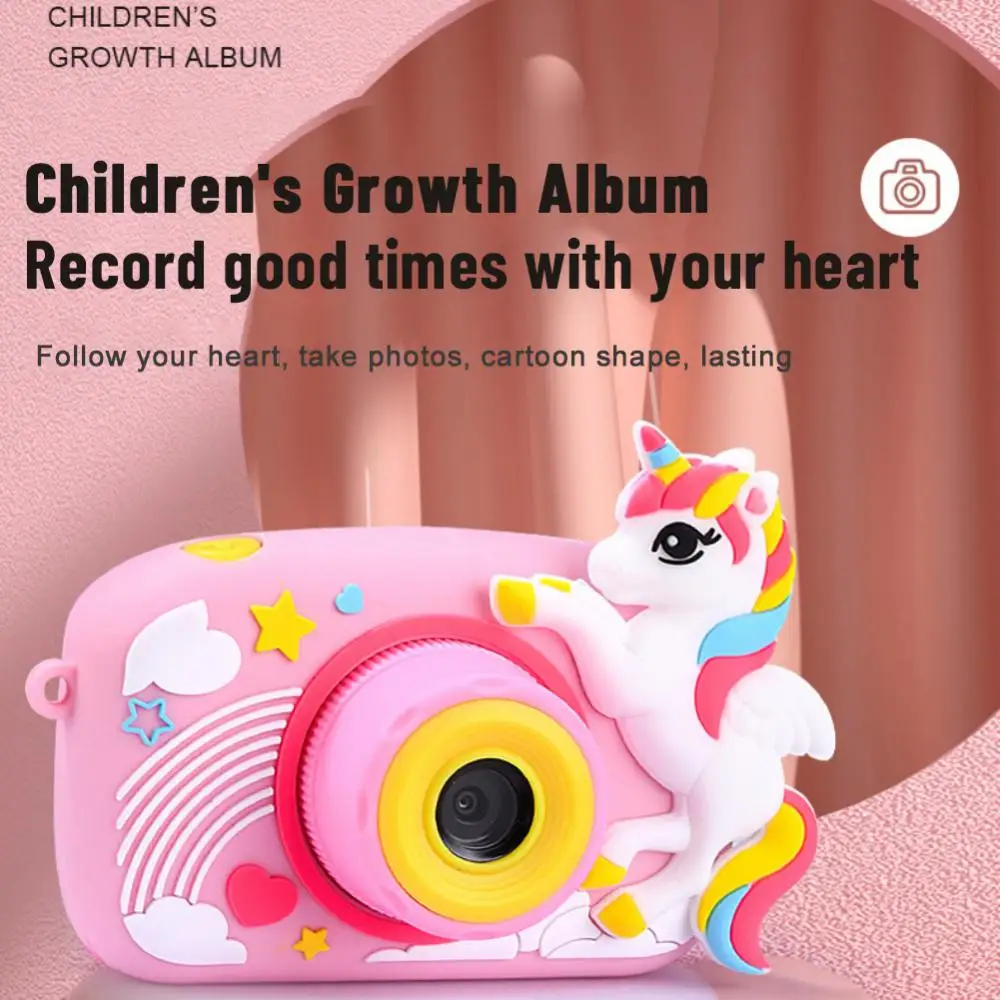 

Baby Gifts Photography Educational Toy Kids Digital Camera Video Camera Portable 2.0 Inch Hd Screen Cartoon Camara For Children