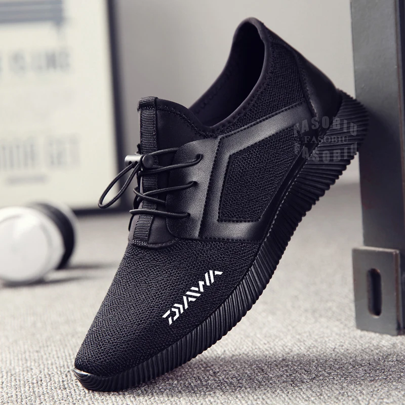 

Мужские сетчатые дышащие кроссовки, повседневная холщовая обувь для бега, рыбалки, альпинизма, износостойкая резиновая обувь для походов