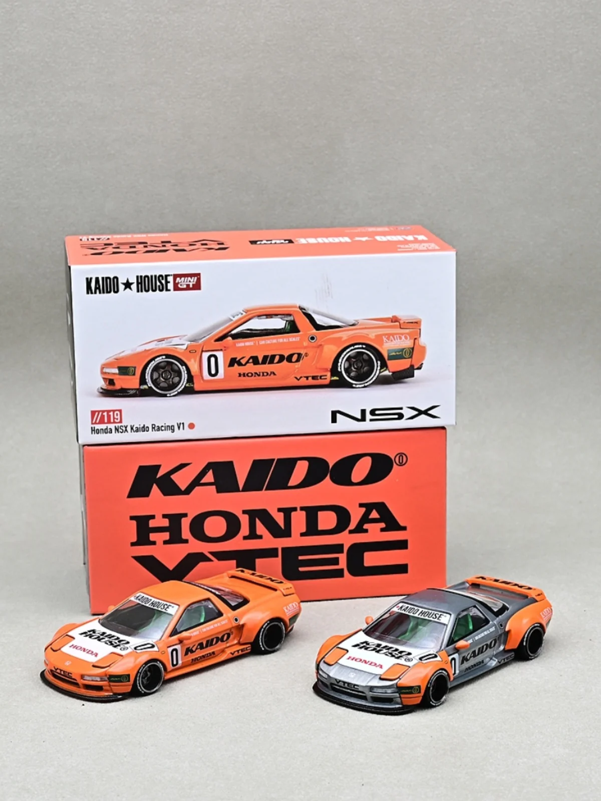 Kaido House MINIGT 1/64 // 119 Honda NSX Коллекционная модель автомобиля из сплава подарок