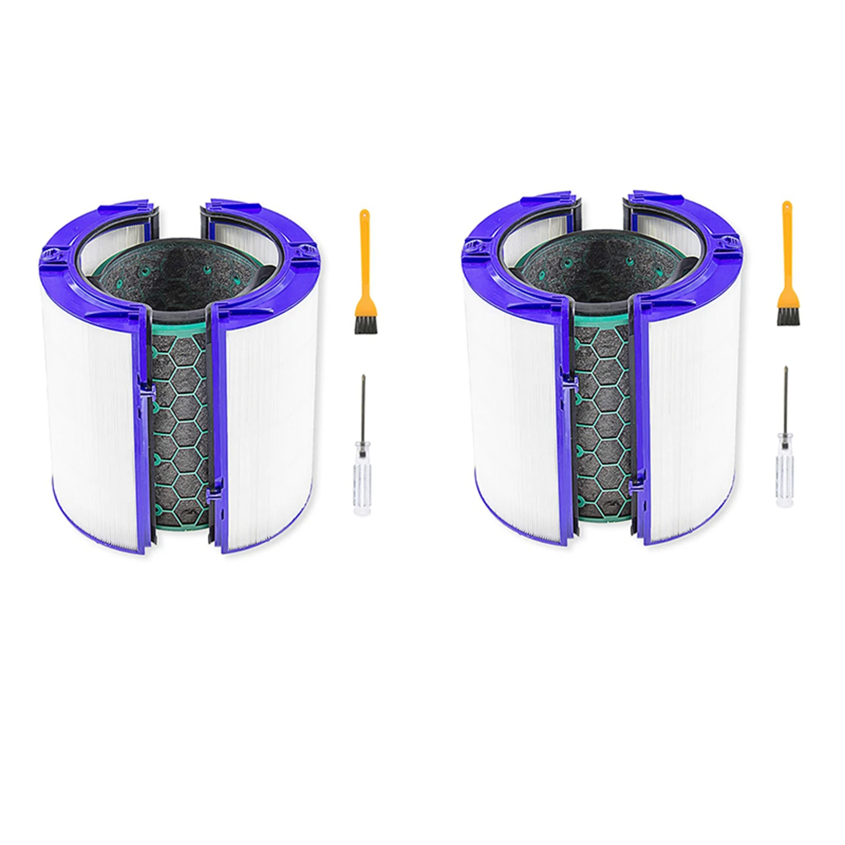 

2X Replacement Air Purifier Cleaning Home Hepa Filter Set for Dyson TP04 TP05 HP04 HP05 DP04