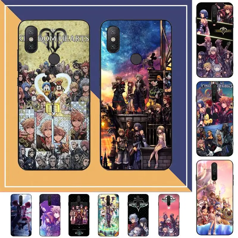 

Disney Kingdom Hearts Anime Phone Case for Redmi Note 8 7 9 4 6 pro max T X 5A 3 10 lite pro