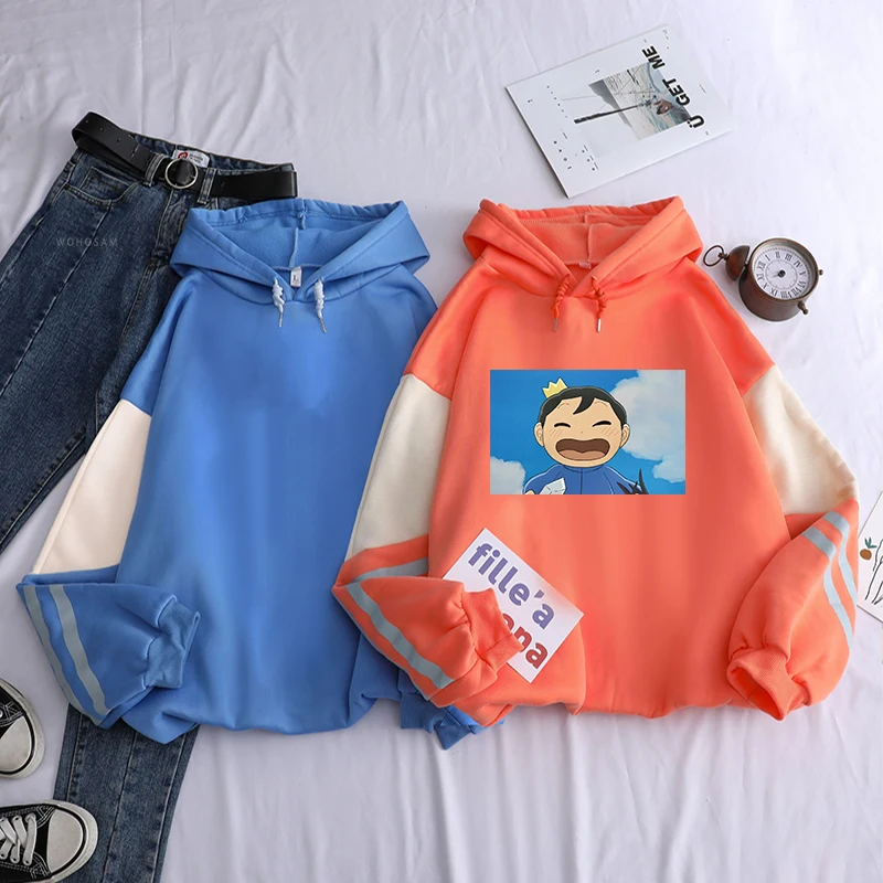 Японские толстовки с рисунком героев мультфильмов унисекс |