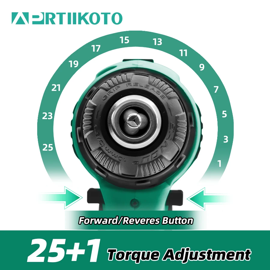 Беспроводная электрическая дрель APRTIIKOTO 12VF Легкая миниатюрная беспроводная со