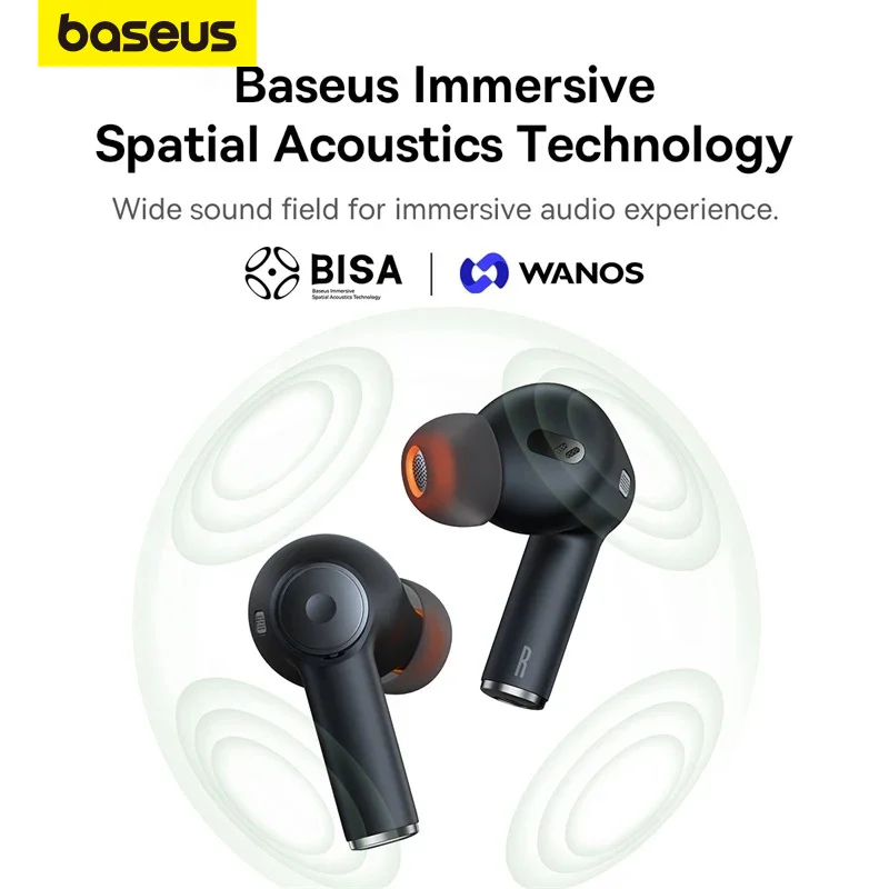 TWS-наушники Baseus Bowie EX с поддержкой Bluetooth 5 3 и ШПД |