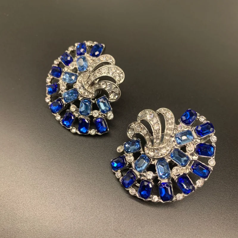 

Timeless Wonder Fancy Zircon Geo Peacock Stud Earrings for Women Designer Jewelry Gift Trendy Gothic Top Brincos Prom Kpop 2271