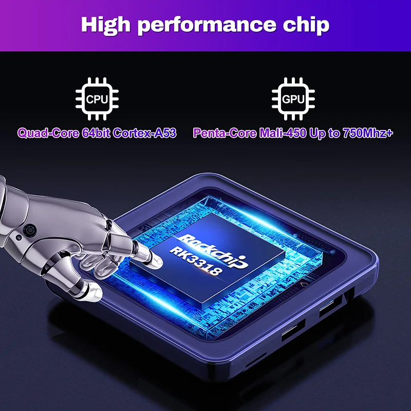 H96 MAX V12 Android 12 ТВ-приставка Rockchip RK3318 4G RAM 64 ГБ ПЗУ 2 4G/5G Dual Wifi BT USB3.0 H96MAX TVBOX 4K HDR Set Top Box