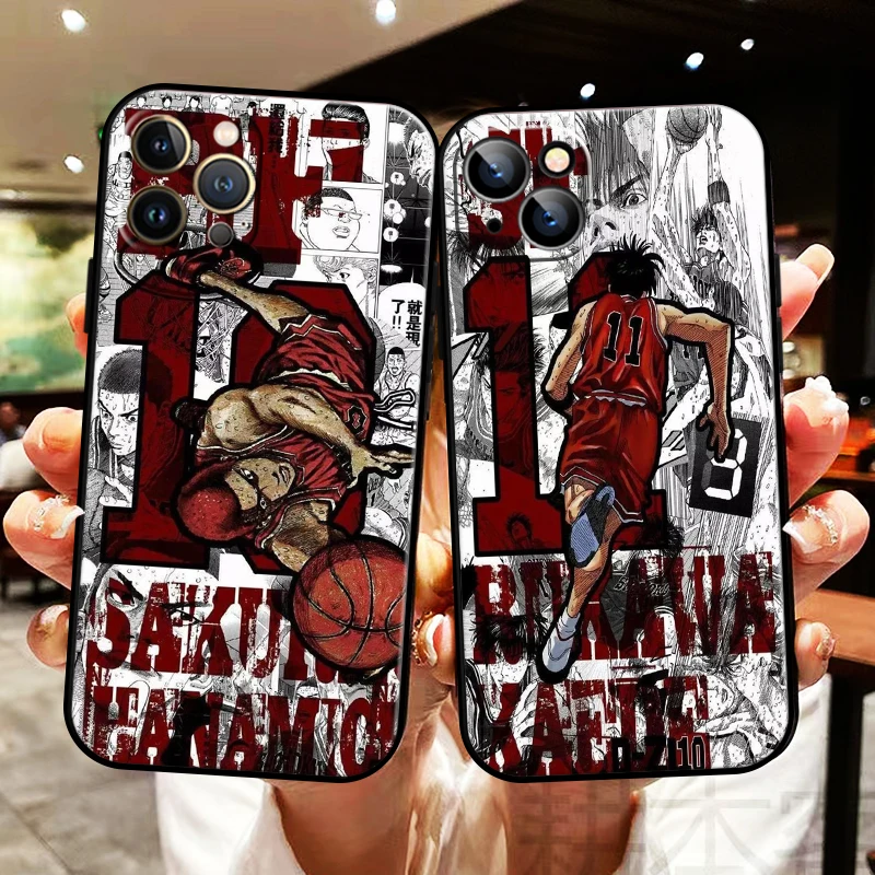 

Anime SLAM DUNK Sakuragi Hanamichi For Apple iPhone 13 12 11 Pro Max 13 12 Mini 5 5s 6 6S 7 8 Plus SE2020 X XR XS Max Funda