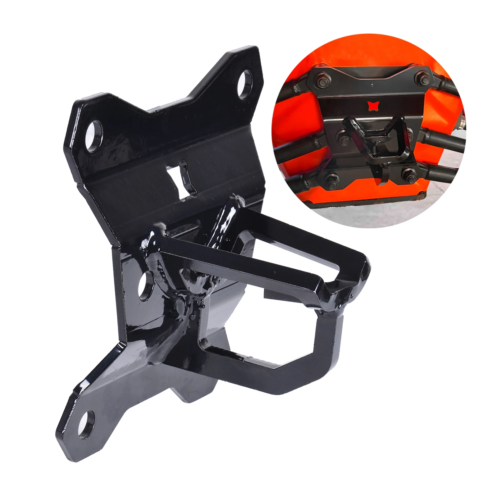 

UTV Rear Tow Hook Rear Pull Plate Radius Rod Tow Recovery Hook Accessories Fits for Can Am Maverick X3 2017-2022