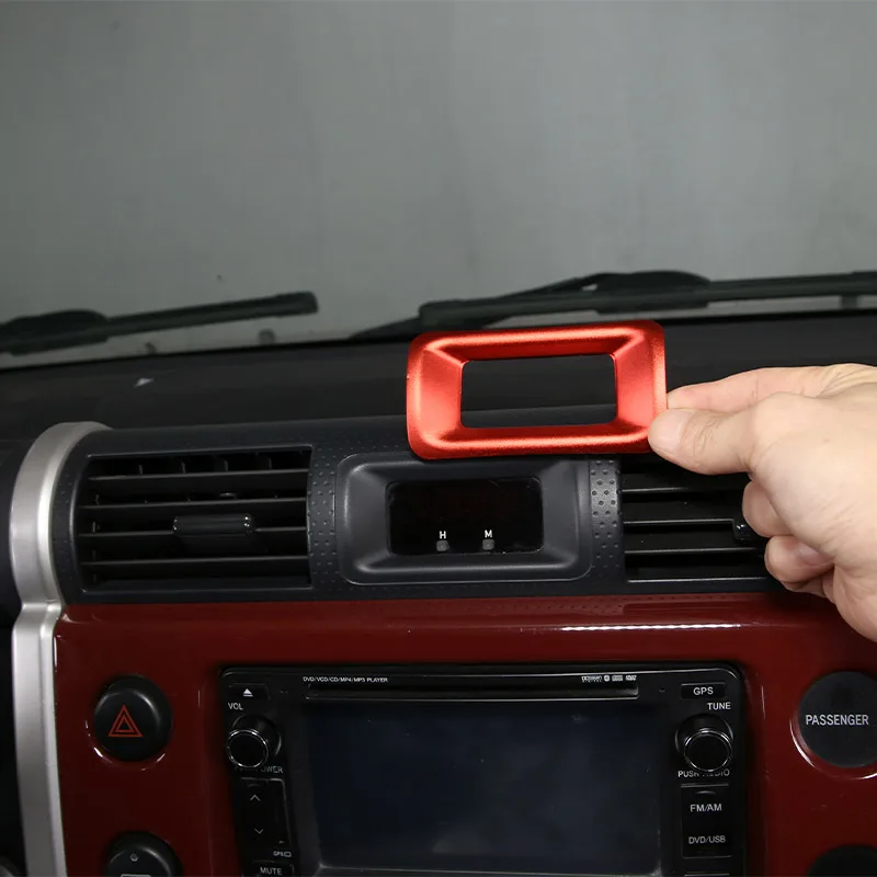 Для Toyota FJ Cruiser 2007-21 алюминиевый сплав автомобиля центральное управление