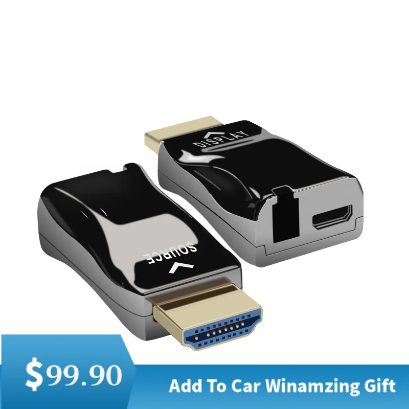 4K HDMI Optical Transceiver HDMI 1.4a/ 2.0 Over Fiber Extender Resolution Up to 4K@30HZ/60Hz Simplex LC 300m Video converter