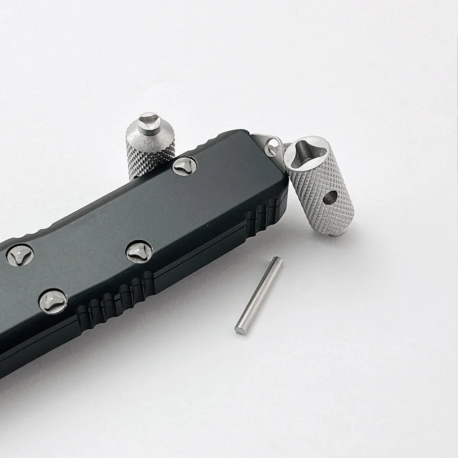 Фото 1 комплект отверток для UltraTec UTX-85 Microtech треугольный выключатель стекла, головка, инструмент, бит Dirac Troodon Ect, средство для удаления винтов №3