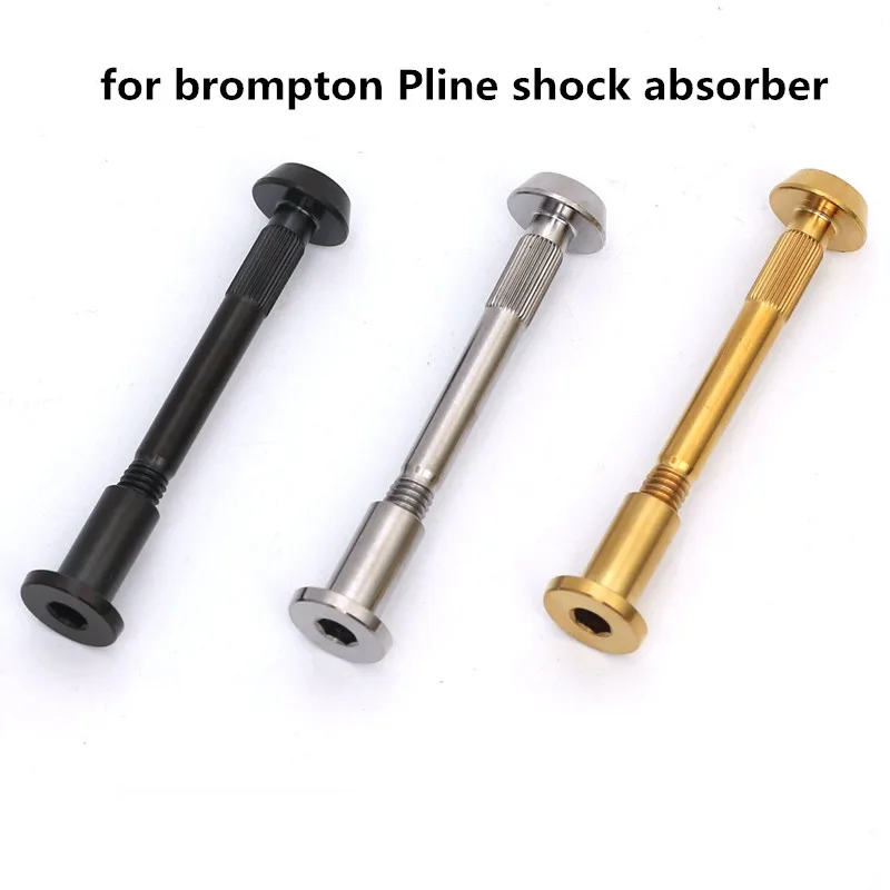 

Folding bicycle new Pline titanium screw for brompton P line shock absorber bolt black damper screw