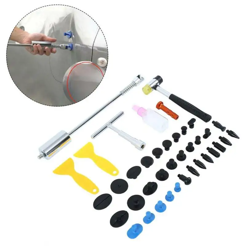 

Samger Car Paintless Dent Removing Automotive Body Repair Kit Dent Puller for Cars Dent Remover Repair Tools for Vehicle Auto